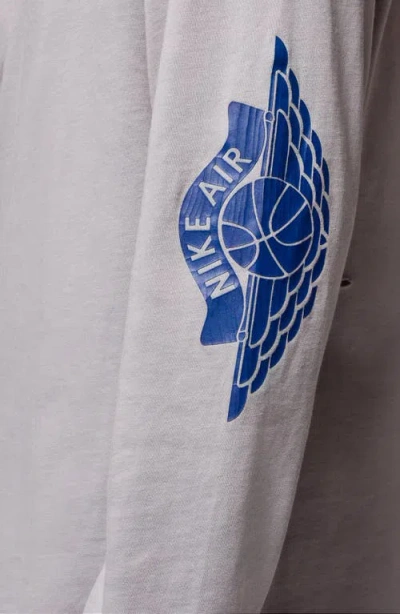 Jordan Rare Air Distressed Long Sleeve Graphic T-shirt