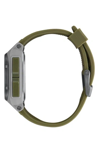 Nixon Regulus Expedition Silicone Strap Digital Chronograph Watch, 47.5mm In Gray