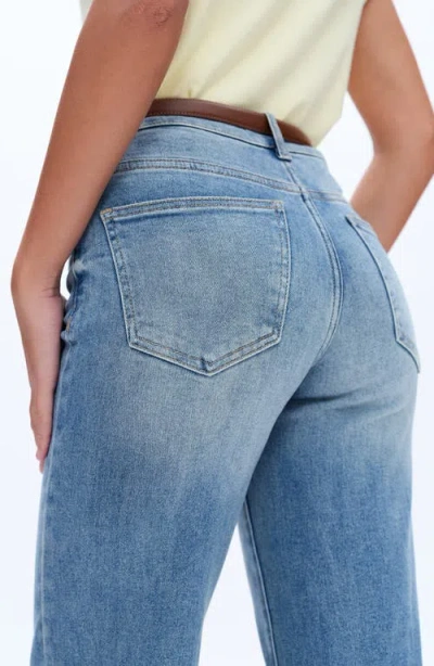 Bayeas Mid Rise Wide Leg Jeans