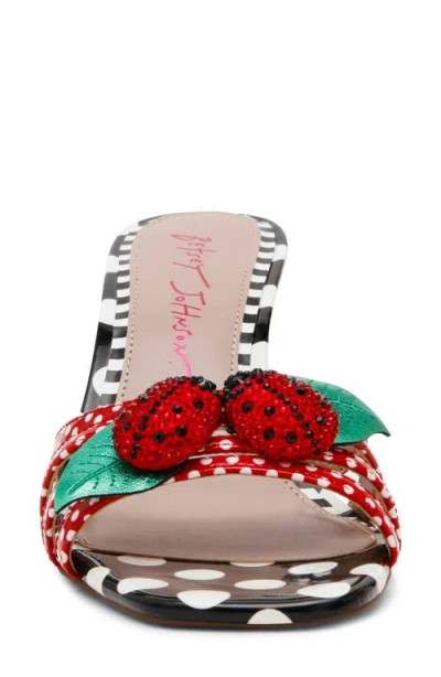 BETSEY JOHNSON BETSEY JOHNSON CLOVR SANDAL 