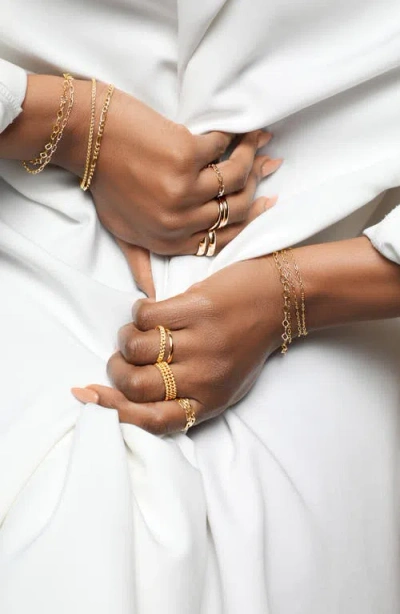 Bony Levy 14k Gold Link Stacking Ring