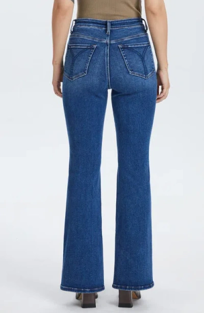 Bayeas High Waist Slit Flare Jeans