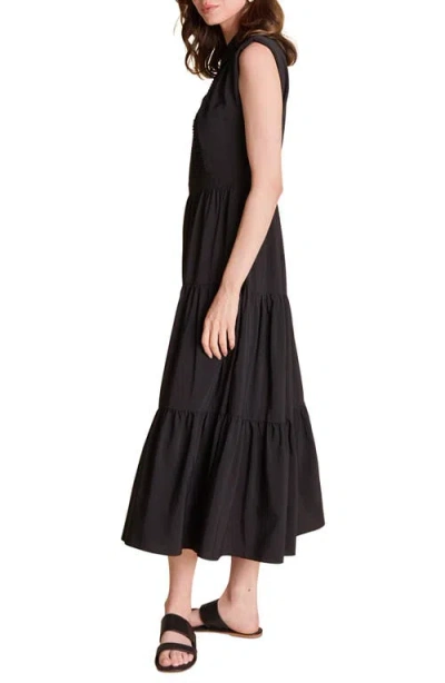 Endless Rose Pintuck Detail Tiered Midi Dress