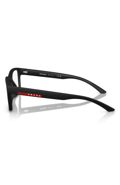 Prada Linea Rossa 56mm Rectangular Optical Glasses