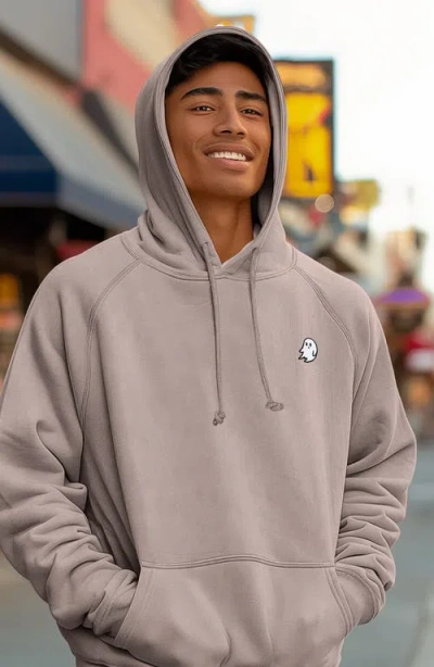 Dalix Ghost Mens Mineral Washed Hoodie
