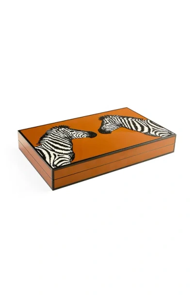 Jonathan Adler Zebra Backgammon Set