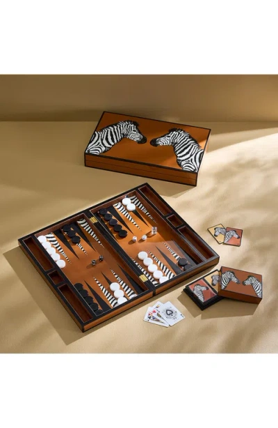 Jonathan Adler Zebra Backgammon Set