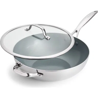 Greenpan Valencia Stainless Steel Nonstick Wok