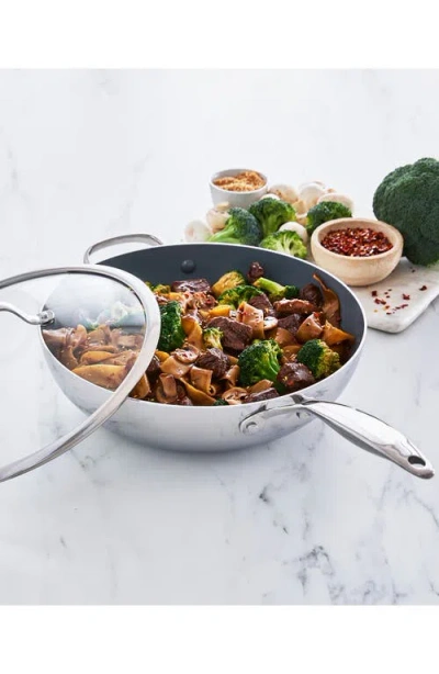 Greenpan Valencia Stainless Steel Nonstick Wok