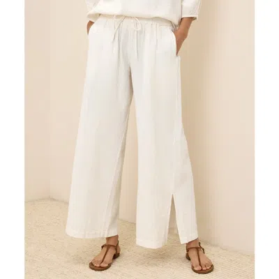Pact Organic Cotton Coastal Double Gauze Split Hem Pant