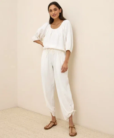 Pact Organic Cotton Coastal Double Gauze Split Hem Pant