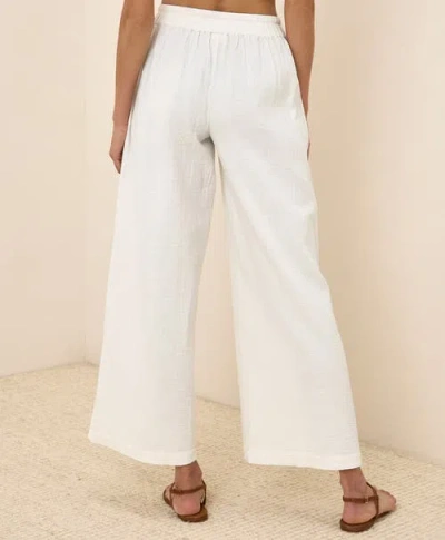 Pact Organic Cotton Coastal Double Gauze Split Hem Pant