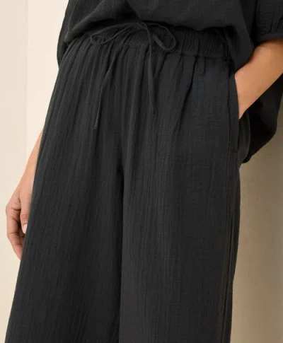 Pact Organic Cotton Coastal Double Gauze Split Hem Pant