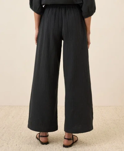 Pact Organic Cotton Coastal Double Gauze Split Hem Pant