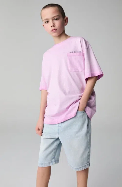 Smallsaints By Allsaints Kids' Oversize Logo Pocket T-shirt