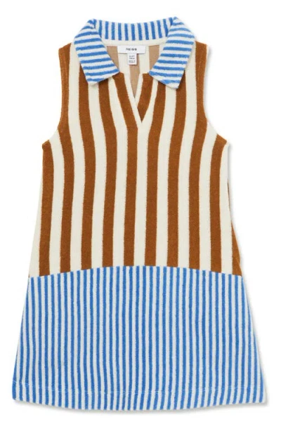 Reiss Kids' Felicia Terry Sleeveless Dress