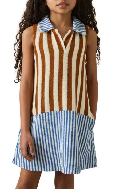 Reiss Kids' Felicia Terry Sleeveless Dress