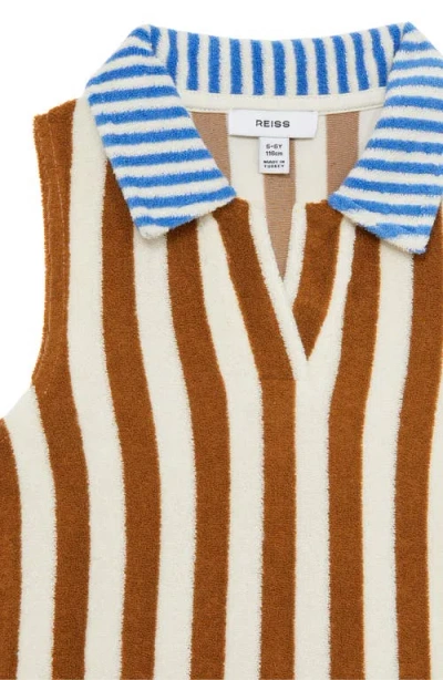 Reiss Kids' Felicia Terry Sleeveless Dress