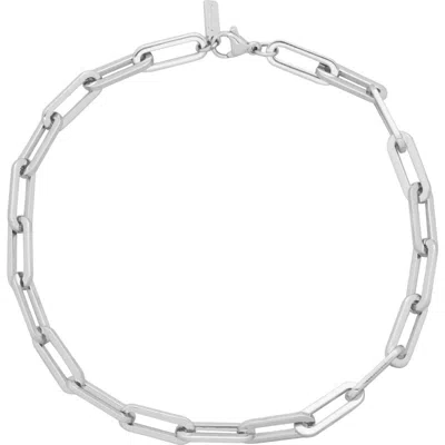 St. Moran Paper Clip Chain Anklet
