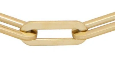 St. Moran Paper Clip Chain Anklet