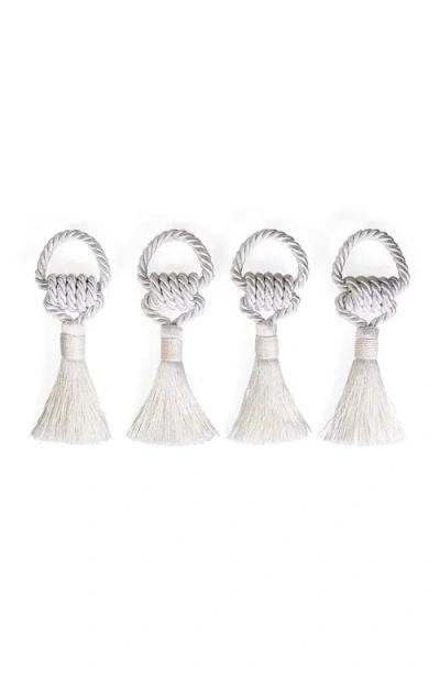 Jonathan Adler Tassel Napkin Ring Set