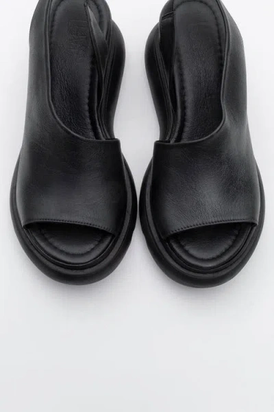 Forever & Always Shoes Agusto Leather Platform Sandal
