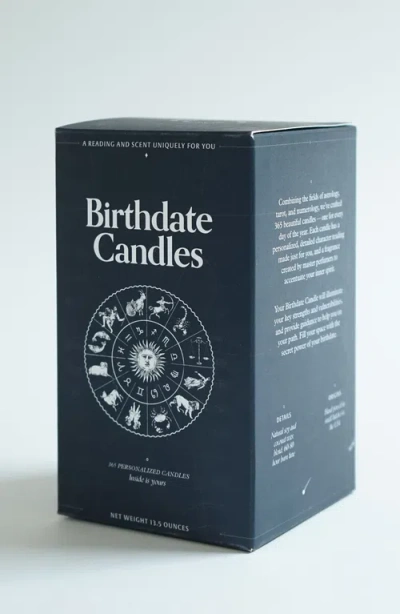 Birthdate Co. The April Birthday Candle