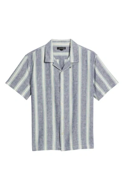 Treasure & Bond Linen & Cotton Camp Shirt