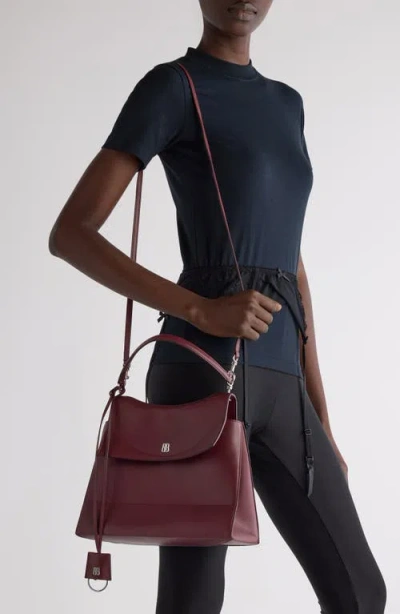Balenciaga Medium Nano Bb Leather Top Handle Bag