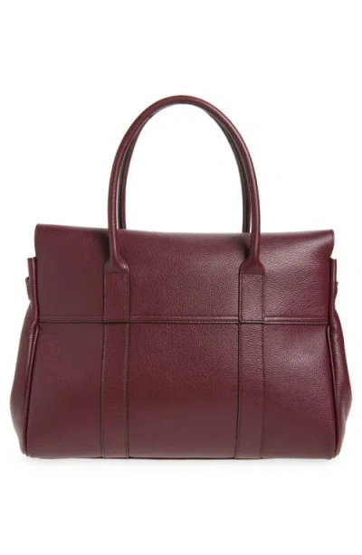 Mulberry Bayswater Pebbled Leather Satchel