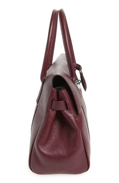 Mulberry Bayswater Pebbled Leather Satchel
