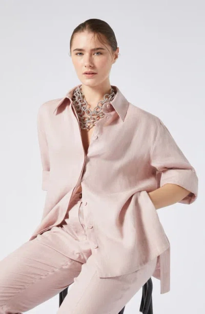 Marina Rinaldi Uscita Florida Linen Shirt