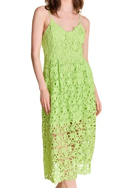 Endless Rose Lace Spaghetti Strap Midi Dress