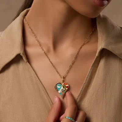 Karma And Luck Expansive Love Heart Charm Necklace