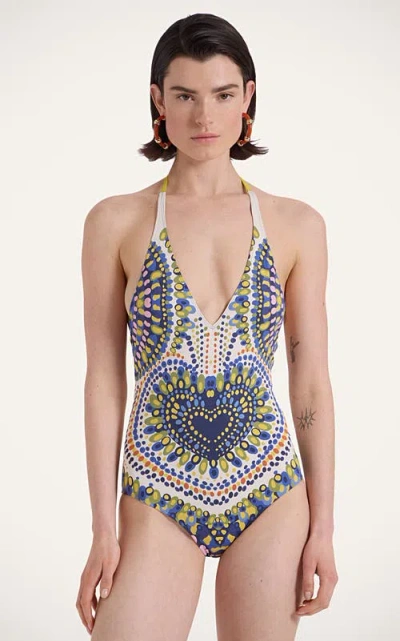 La Doublej Sexy One Piece Chakra Placee In Multi