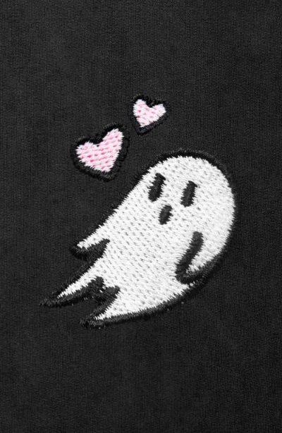 Dalix Womens Heartly Ghost Mineral Washed Hoodie