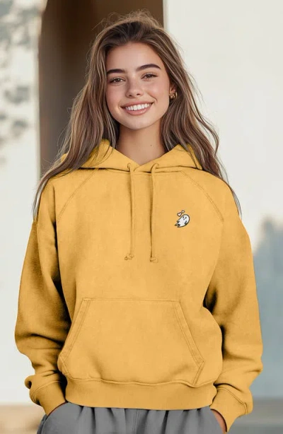 Dalix Womens Heartly Ghost Mineral Washed Hoodie