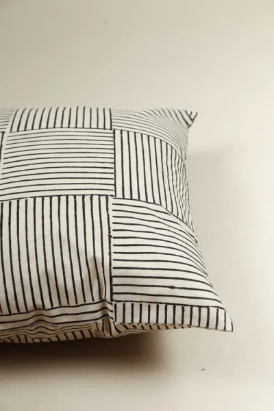 Ninéh Desert Dunes Hand Block Print Pillow