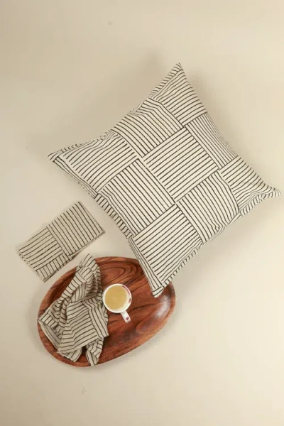 Ninéh Desert Dunes Hand Block Print Pillow