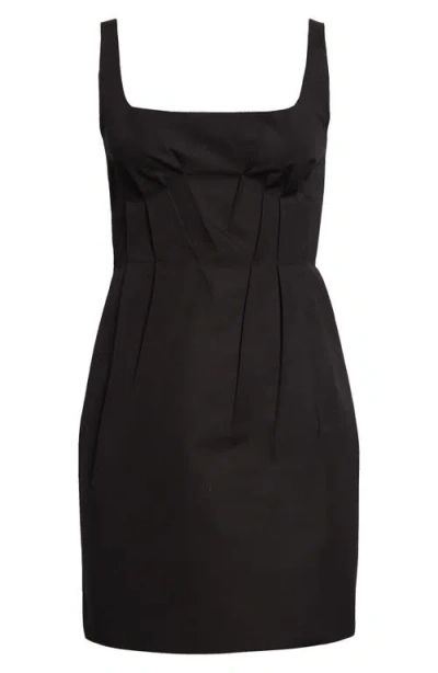 Marni Bonded Popeline Mini Dress