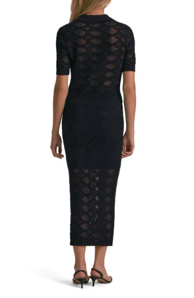 Favorite Daughter The Courtside Pattern Maxi Sweater Skirt
