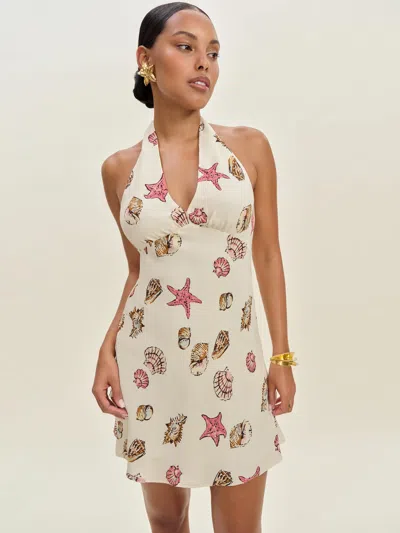 Reformation Delanie Dress In Multi