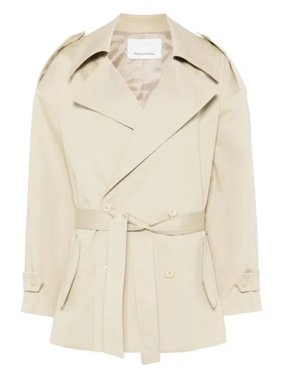 The Frankie Shop Zurich Short Trench Coat