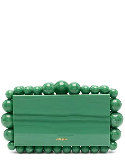 Cult Gaia Eos Beaded Acrylic Box Clutch