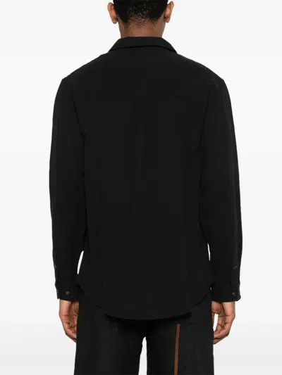Séfr Wes Virgin Wool Button-up Shirt
