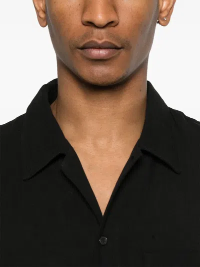 Séfr Wes Virgin Wool Button-up Shirt