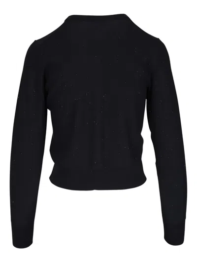 Kinross Cashmere Crew-neck Cardigan