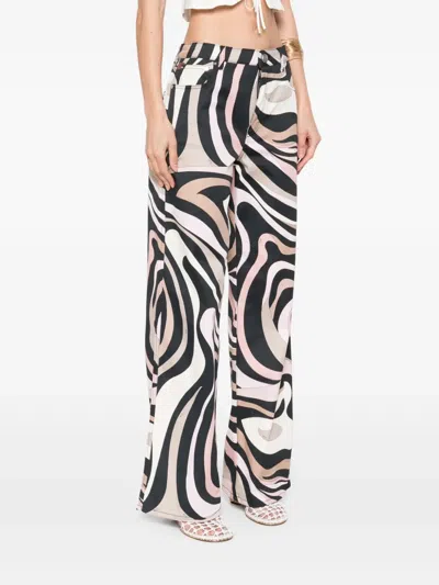 Pucci Marmo-print Trousers