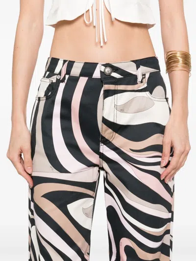 Pucci Marmo-print Trousers