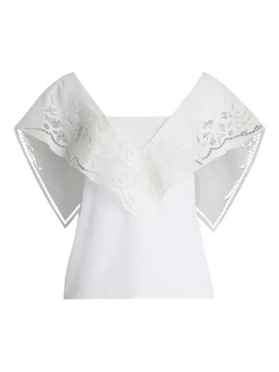Ralph Lauren Lace-detail Top
